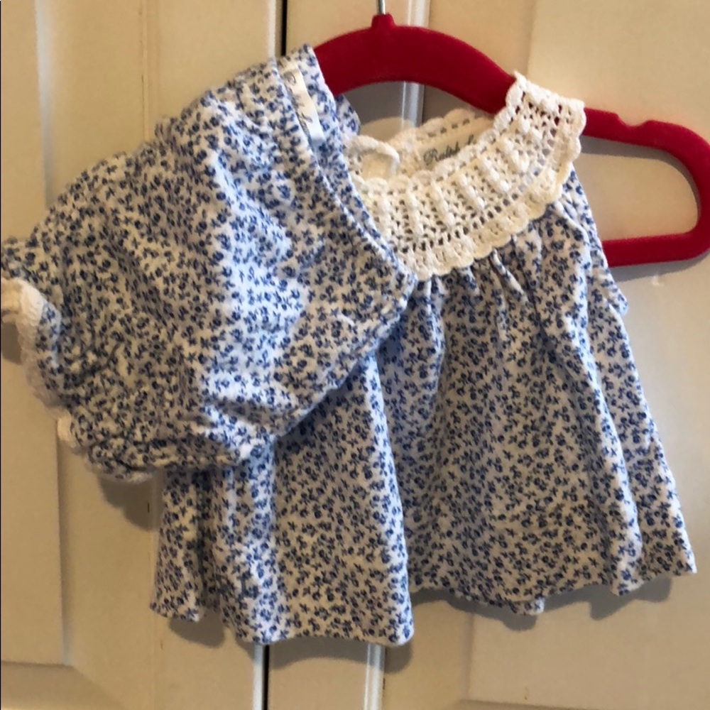 Ralph Lauren matching shorts set, 3months